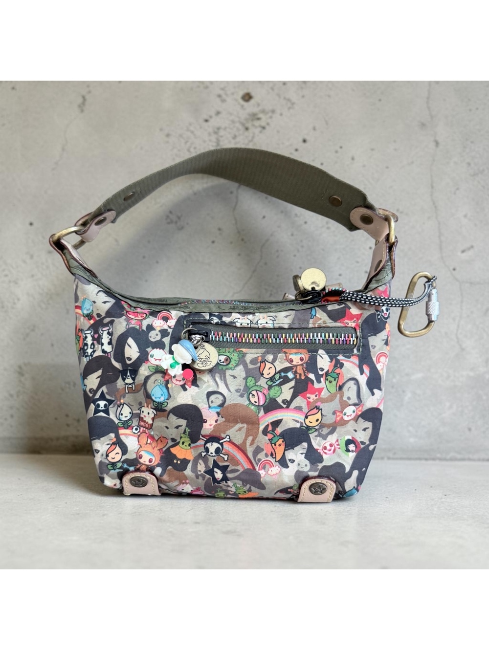 Vintage LeSportsac Tokidoki Printed Mini Shoulder Bag | Charm